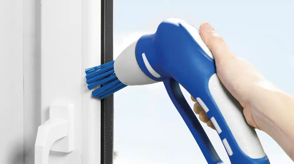 kraftige skuremaskinen