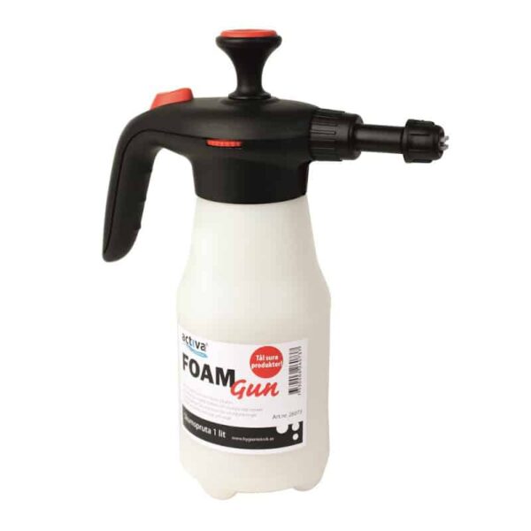 Skumsprøyter og dosering