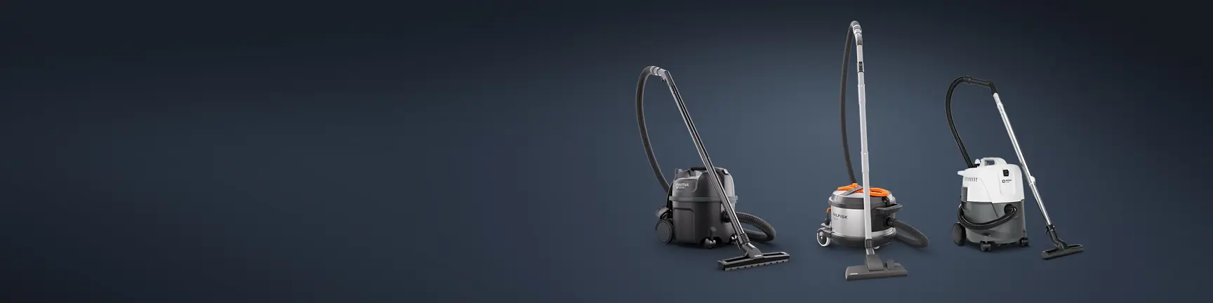 Profesjonelle støvsugere