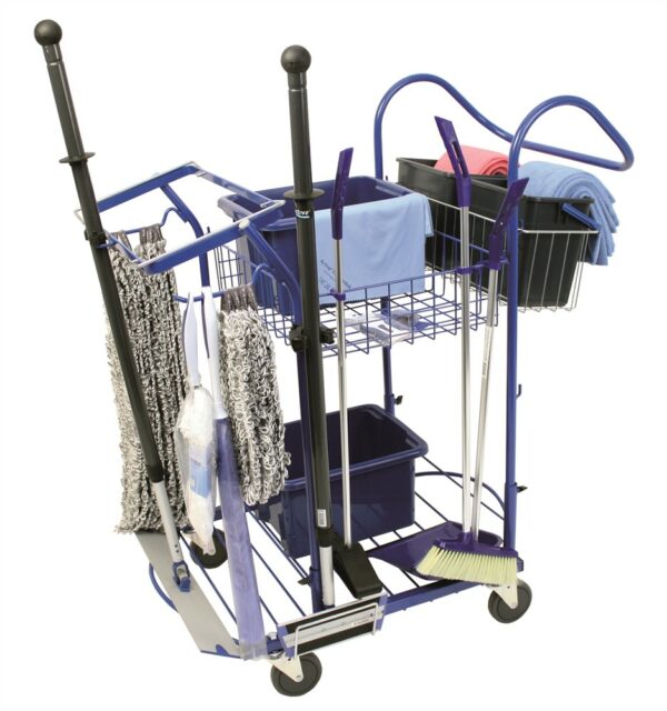 MAX Rengjøringsvogn med utstyr