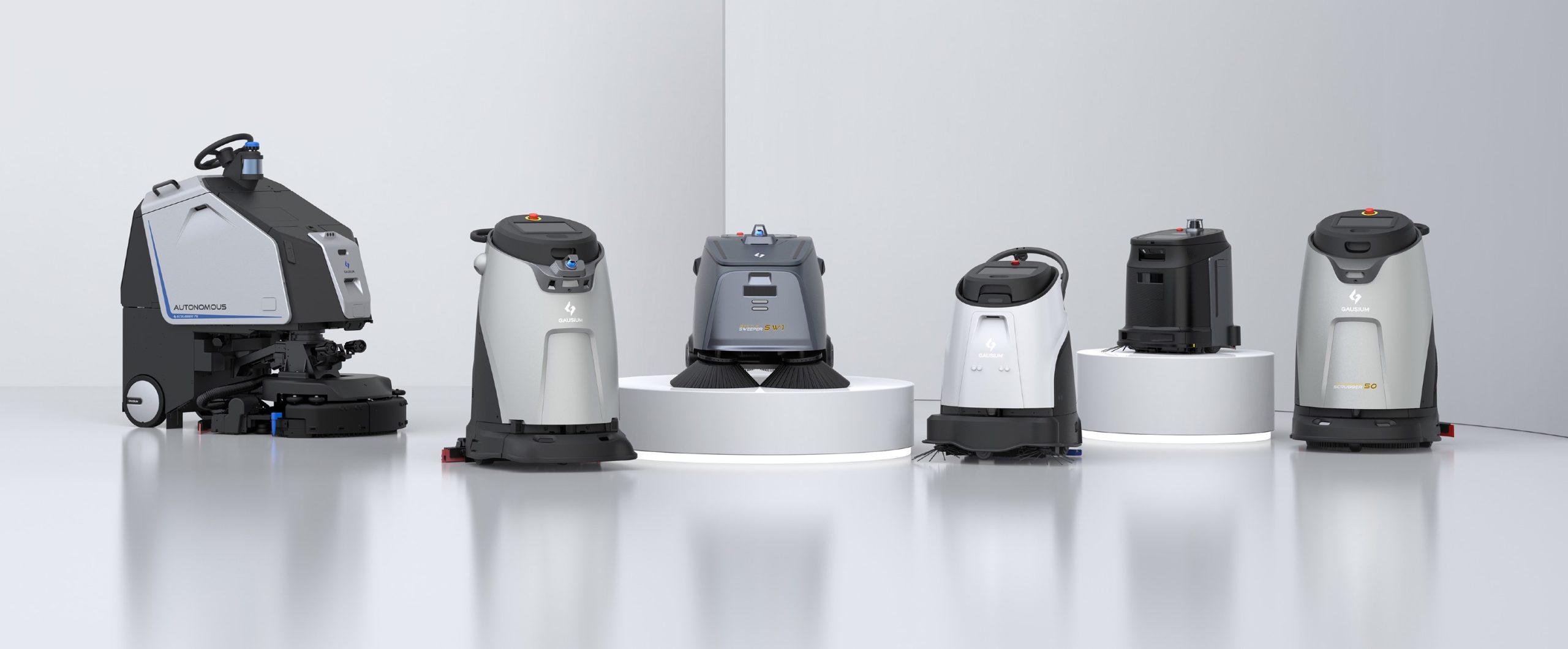 Gausium autonome renholdsmaskiner