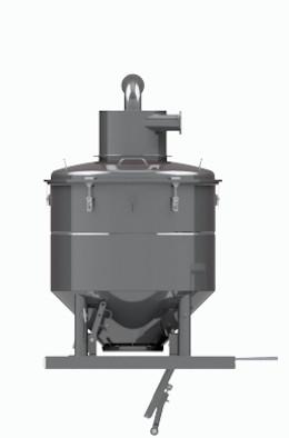 Automatisk trykknapp for lukking.