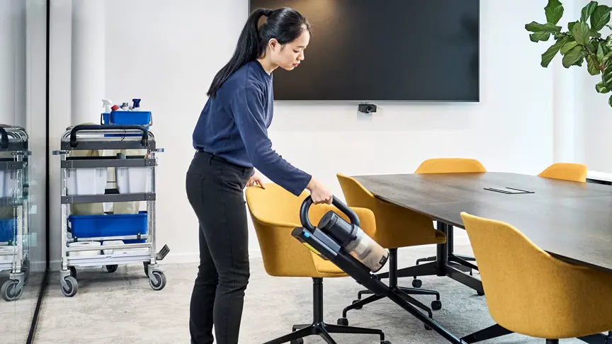 Et unikt, ergonomisk håndtak som gjør at alle oppgaver kan utføres komfortabelt og uten belastning.