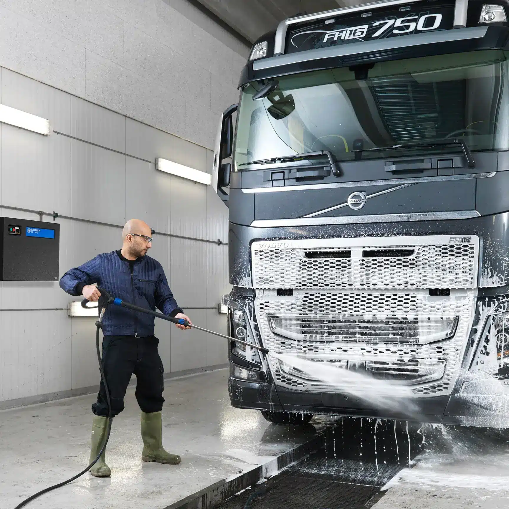 Høytrykk spylere for industri – profesjonell renholdsmaskin
