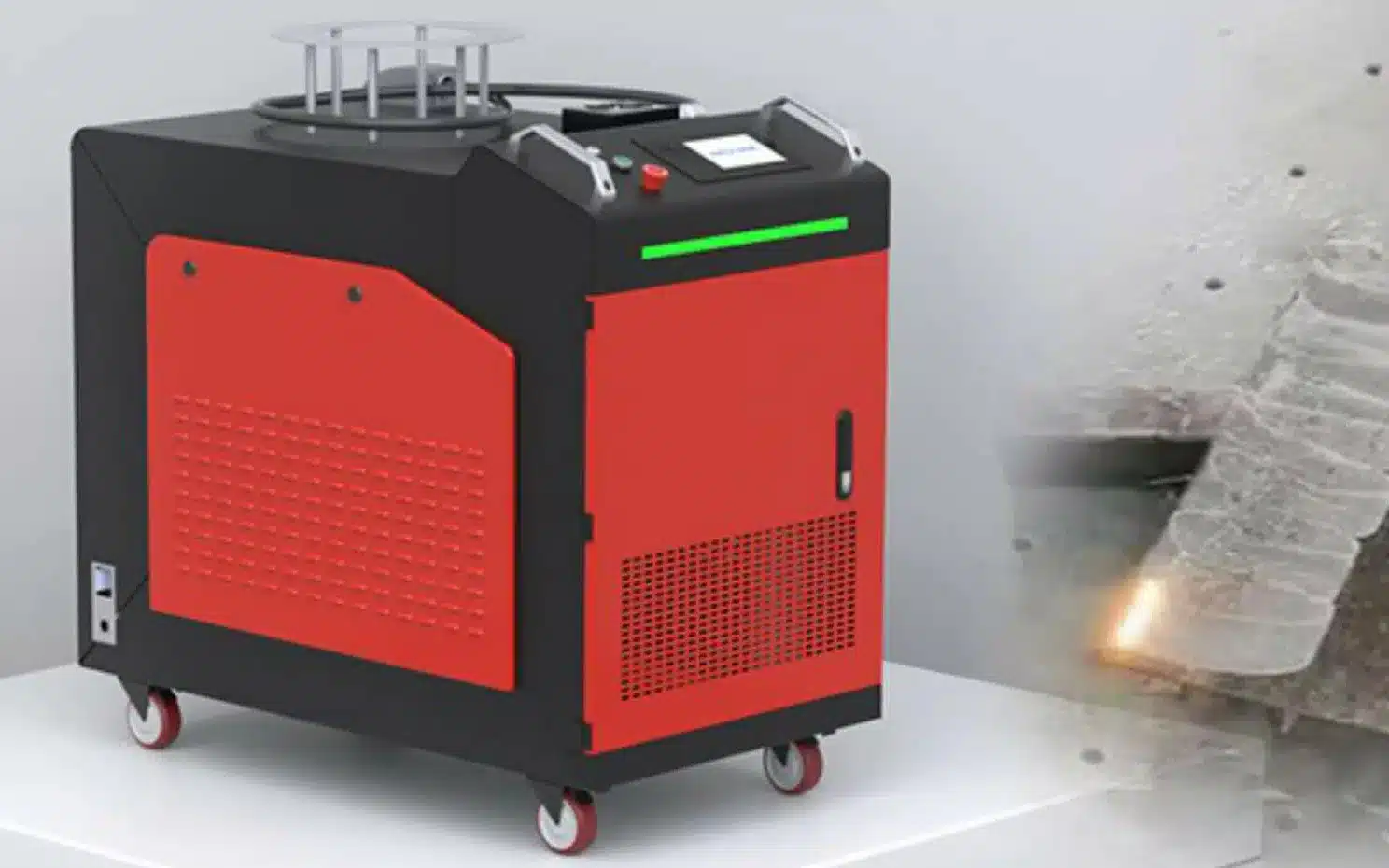 Rengjøringslasere for industri – profesjonell