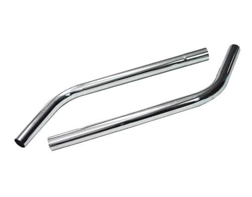 Sugerør krom Ø38 2 deler