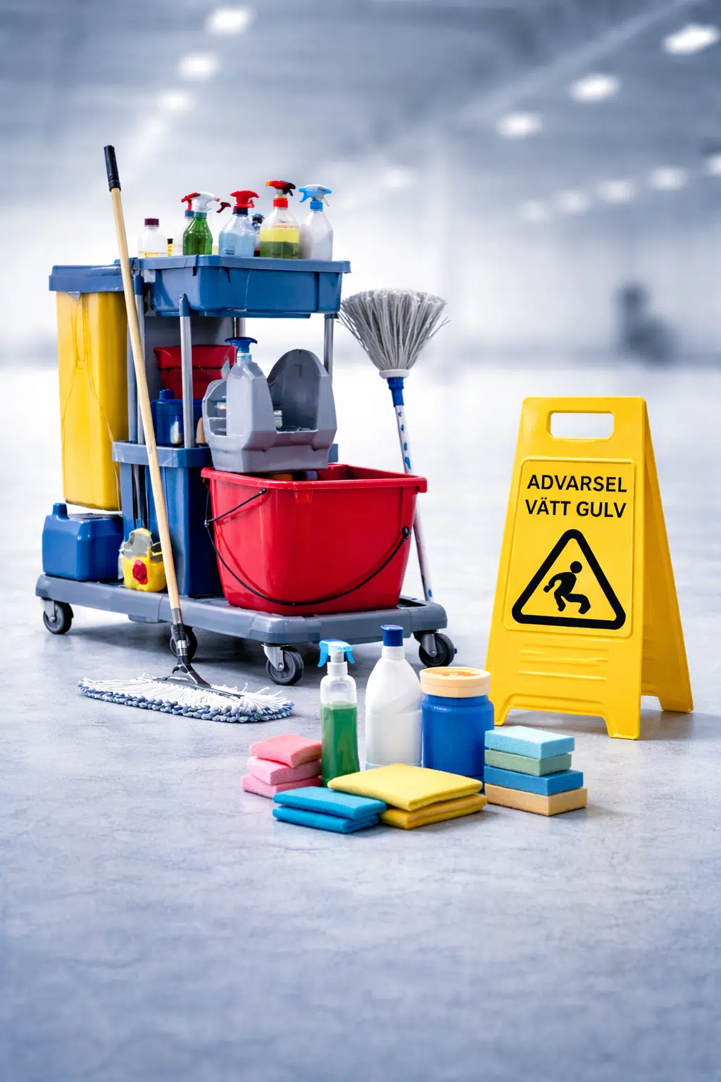 Rengjøringsutstyr for industri profesjonelle