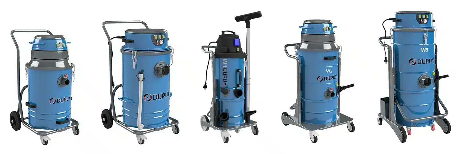 Enfas industristøvsugere