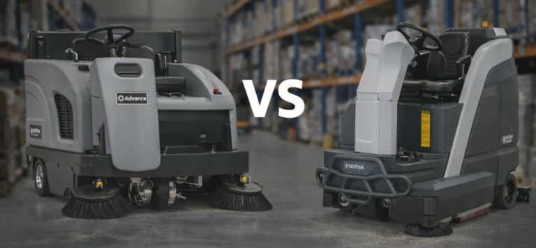 Feiemaskin vs gulvvaskemaskin – hva er forskjellen?