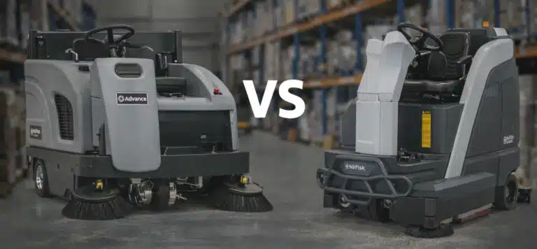 Feiemaskin vs gulvvaskemaskin – hva er forskjellen?