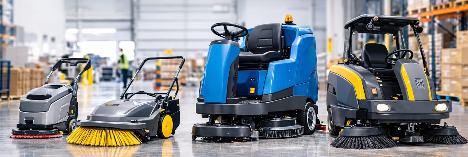 Renholdsmaskiner – komplett guide til valg av riktig maskin