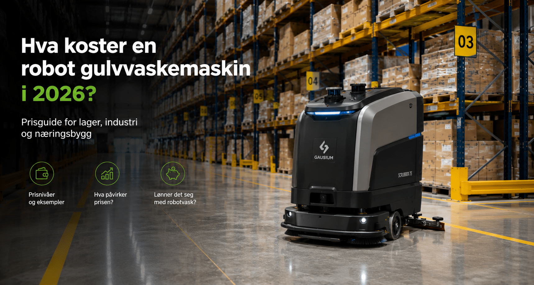 Hva koster en robot gulvvaskemaskin i 2026?
