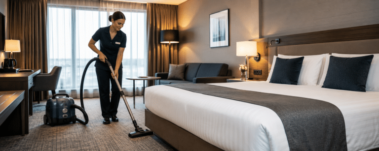 Hvordan velge riktig støvsuger til hotell?