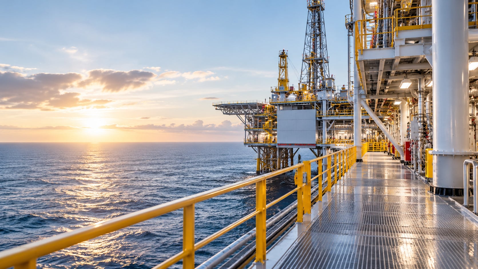 Offshoreinstallasjon i Nordsjøen